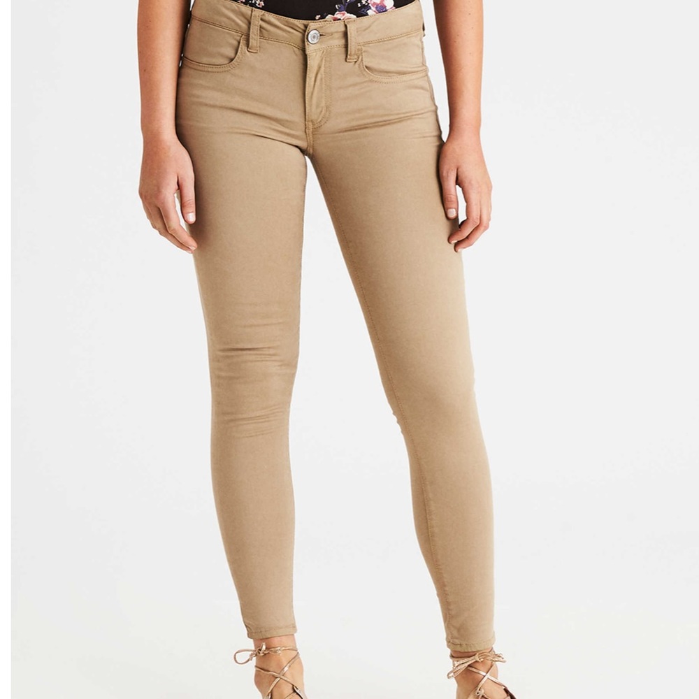 American Eagle super stretch vintage khaki jegging